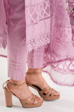 Lilac Floral Cotton net
