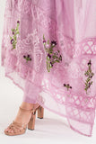 Lilac Floral Cotton net