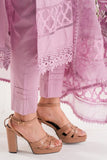 Lilac Floral Cotton net